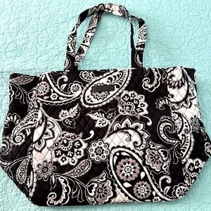 Vera Bradley black and white tote